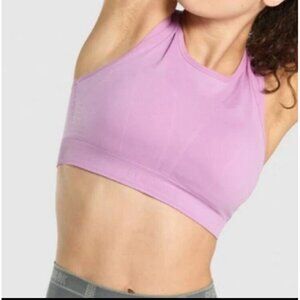 NEW Gymshark Apex Seamless Sports Bra - Purple/Light Purple - Small NWOT